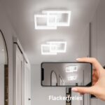 ANTENLICHT LED Deckenlampe 20W Geometrisches Design – Dimmbar mit Fernbedienung für Schlafzimmer – Bild 5