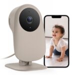 nooie Babyphone mit Kamera WLAN 1080P – Nachtsicht & Cry Detection für sicheres Monitoring