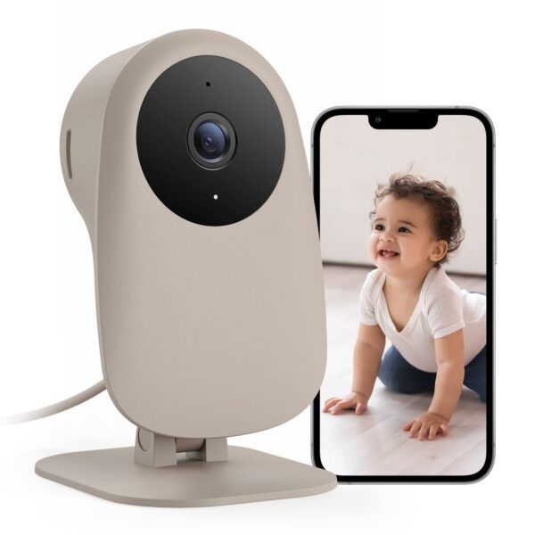 nooie Babyphone mit Kamera WLAN 1080P – Nachtsicht & Cry Detection für sicheres Monitoring