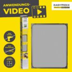 EASYmaxx Teleskop-Insektenschutzgitter – Fliegengitter Fenster ohne Montage in 3 Minuten – Bild 11