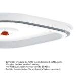 Guzzini SAVE IT Vakuumbehälter (M) 1150 cc – Luftdichter Frischhaltebehälter Weiss – Bild 3