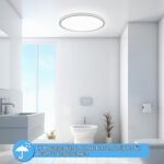 Oumida LED-Deckenleuchte 30cm Dimmbar mit Fernbedienung – 24W Schlafzimmer Lampe – Bild 8