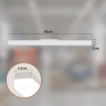 90cm LED Deckenleuchte 36W 4000K – Neutralweiss Energiesparlampe für Wohnzimmer & Büro – Bild 9