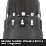 Einhell TE-CD 18/2 Li-i Akku-Schlagbohrschrauber – 44 Nm mit 2 Akkus & 64er Zubehör-Set – Bild 6