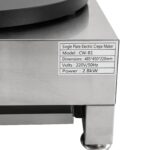 LKHDONG Elektro-Crêpes Maker 40 cm – Profi-Crepesgerät 2,8 kW mit Antihaftbeschichtung – Bild 6