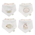Cotton Coming Baby Dreieckstuch Lätzchen 4er Set – Bio-Baumwolle für Neugeborene bis 3 Jahre – Bild 4
