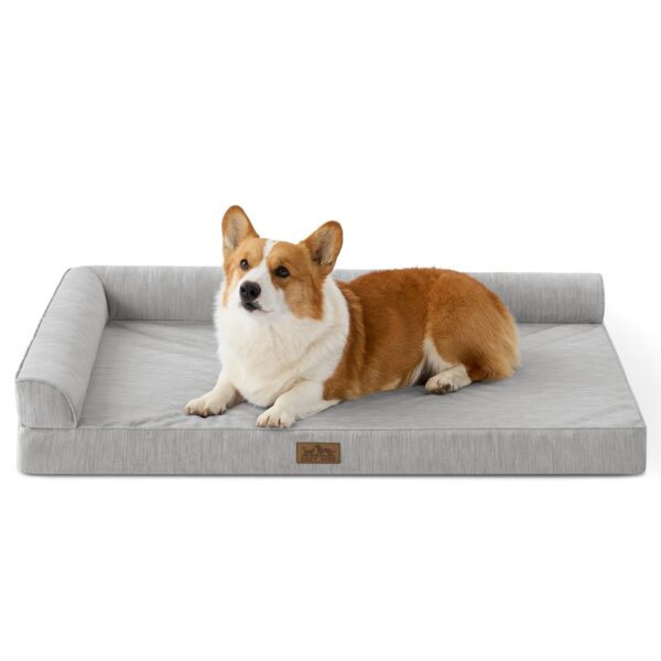 COZY KISS Kühlendes Hundebett XL – Orthopädisches Hundesofa mit Wärmeableitung