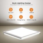 BLNAN LED Deckenleuchte 24W – 3 Farbtemperaturen 3000K-5000K für alle Räume – Bild 2