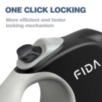 Fida Ausziehbare Hundeleine 9m für Grosse Hunde bis 50kg – Verhedderungsfrei & Reflektiv – Bild 4