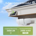 Philips 3600LM Solar-Fluter mit Bewegungsmelder – Wasserdichte LED-Aussenleuchte für Hof & Garage – Bild 7