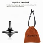 LOQATIDIS Edelstahl Kreisel – Präzisions-Spinner mit über 6 Min. Schleuderzeit (L/Schwarz) – Bild 7