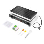 JJsdwin Poffertjes Maker 50 Löcher – Profi-Pfannkuchenmaschine mit Temperaturregelung – Bild 9