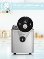 NORTHCLAN Eiswürfelmaschine 14kg – 9 Eiswürfel in 6 Min, leise & energieeffizient – Bild 6