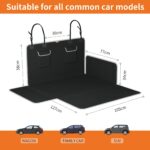 Toozey Kofferraumschutz 185 x 105 cm mit Ladekantenschutz – Wasserdichte Hundedecke für SUV & Kombi – Bild 2