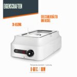 LACOR Schokoladen Bain-Marie 3,8 L – Professionelles Wasserbad mit Temperaturregler – Bild 3