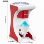 Reemix Elektrische Shaved Ice Maschine BH9269 – 60W Eiscrusher mit Sicherheitsdrehschalter – Bild 3