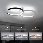 CBJKTX LED Deckenleuchte 54cm – Dimmbar mit Fernbedienung für Wohnzimmer & Esszimmer – Bild 2
