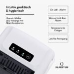 Klarstein Eiswürfelmaschine 12kg/24h – Tragbarer Eisbereiter mit 2 Grössen für Partys – Bild 3