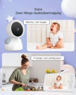 ARENTI Babyphone 2K mit 5" Display, PTZ 355°, Schreierkennung & Alexa-Kompatibilität – Bild 7