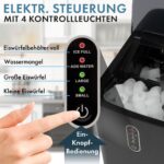 Clatronic Eiswürfelmaschine EWB 3798 – Eiswürfel in 10 Minuten, bis 10kg/24h – Bild 4