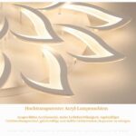 FUMIMID LED Deckenlampe 10-flammig Blume – Dimmbar mit Farbtemperaturwechsel für Wohn- & Schlafzimmer – Bild 8