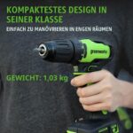 Greenworks 35 Nm Akkubohrer-Set – 24 V Lithium mit 2 Ah Akku & Koffer – Bild 8