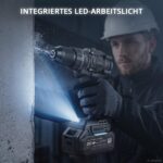STAHLWERK Akku-Schlagbohrschrauber ASB-20 ST 20V Brushless – 60 Nm, 2-Gang, 4 Ah Li-Ion, 50-tlg. Set – Bild 9