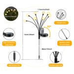 SCNNC Firefly Solar Glühwürmchen Gartenlichter 4er Set – IP65 wasserdicht für Garten & Balkon – Bild 5