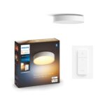 Philips Hue Enrave LED-Deckenleuchte – Smarte Beleuchtung mit 50.000 Weisstoenen – Bild 3