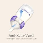 Lansinoh Babyflaschen-Set 240 ml mit NaturalWave Sauger M – 4er Pack für Stillbabys – Bild 5