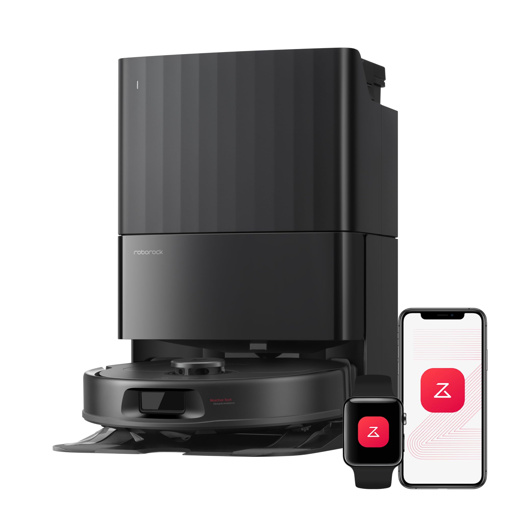 roborock Qrevo S Pro Saugroboter mit Wischfunktion – 18.500 Pa Saugkraft & 75°C Heissswasser-Reinigung