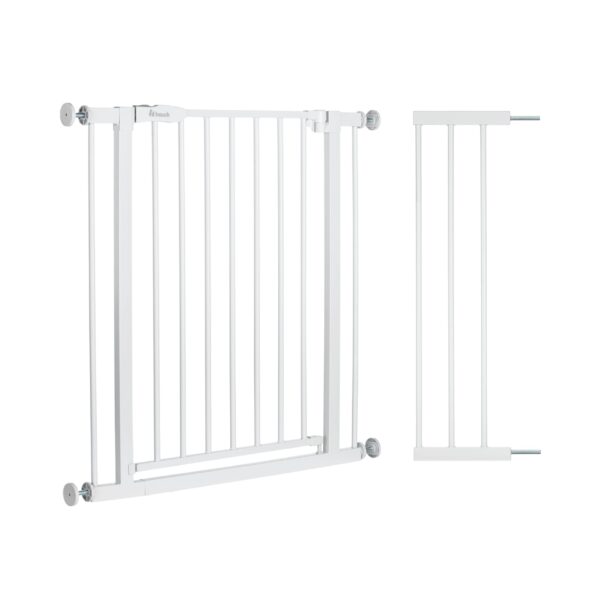 hauck Türschutzgitter 96-101 cm mit Verlängerung – Schutzgitter ohne Bohren für Kinder & Hunde