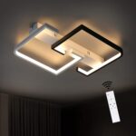 CBJKTX LED-Deckenleuchte 35W dimmbar mit Fernbedienung – Moderne Deckenlampe für jeden Raum