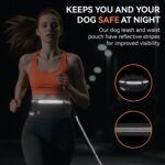Looxmeer Joggingleine mit Bauchgurt – Freihandleine für grosse Hunde bis 80 kg – Bild 7