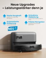 eufy Anker C10 Saugroboter mit automatischer Entleerung – 7,2cm ultraflach, 4000Pa Saugkraft – Bild 2