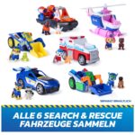 PAW PATROL Rescue Cruiser mit Chase & Waschbär – Polizei-Fahrzeug mit Rückziehmotor ab 3 Jahren – Bild 7
