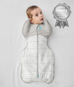 Love To Dream Swaddle UP Grösse S (3,5–6 kg) – Winterschlafsack mit Doppelreissverschluss – Bild 3