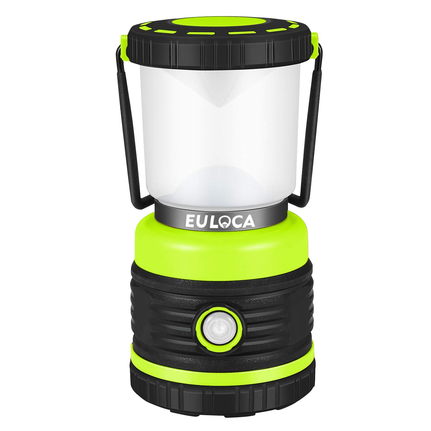 EULOCA LED-Campinglaterne 1200 Lumen – 360° dimmbar mit 4 Modi für Outdoor & Zuhause
