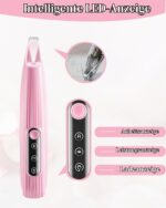 LOEVERY Pfotentrimmer für Hunde & Katzen mit LED-Licht – USB-Akku Hundeschermaschine – Bild 6