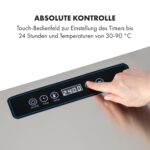 Klarstein Captain Jerky 110 Dörrautomat – 1000 W Dörrgerät mit Edelstahl für Obst, Gemüse & Fleisch – Bild 3
