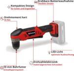 Einhell TE-AD 18 Li-Solo Akku-Winkelbohrmaschine – 45 Nm für Engstellen & Nischen – Bild 5