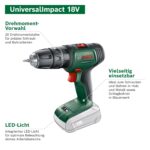 Bosch UniversalImpact 18 Akku Schlagbohrschrauber – Profi-Allroundwerkzeug ohne Akku – Bild 3