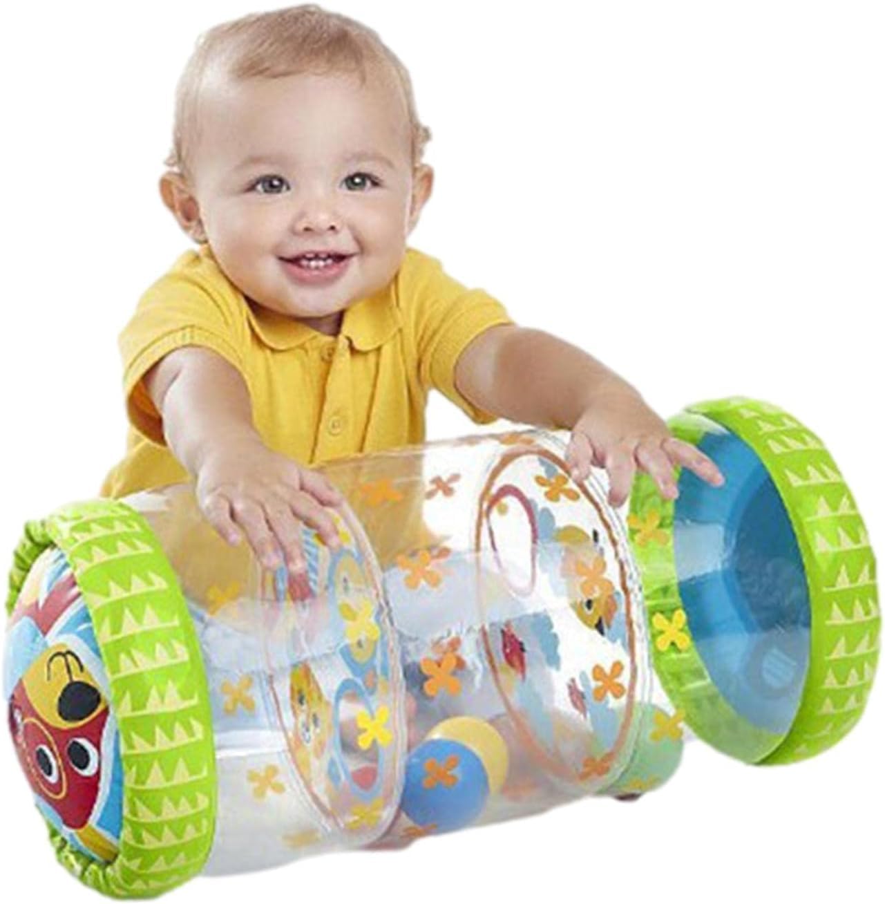 Beenavee Baby-Krabbelrolle – Aufblasbares Lernspielzeug für Babys 6–12 Monate