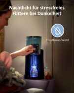 HEYVALUE Flaschenzubereiter – Warmwasser in 25 Sekunden mit 4 Temperaturstufen & Nachtlicht – Bild 4