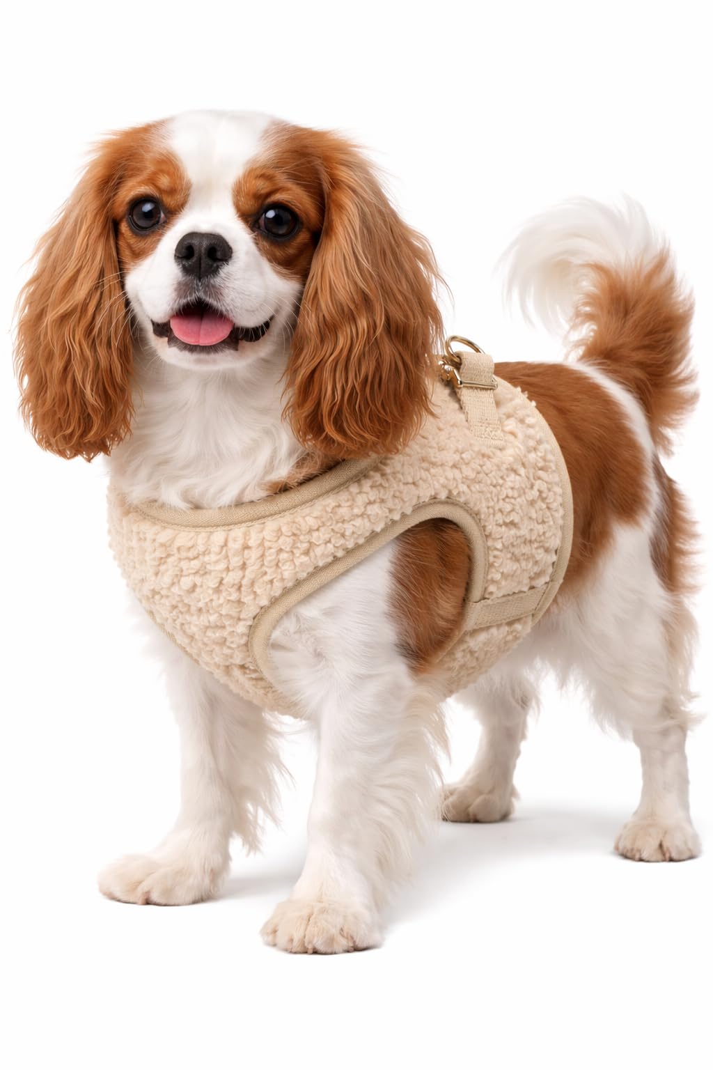 Flamingo Step&Go Pookie Hundegeschirr Grösse S – Sicheres Geschirr mit Anti-Zug-Ringen