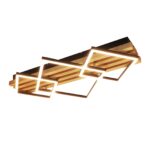 GBLY LED-Deckenleuchte 70cm Holz – Dimmbar mit Memory-Funktion für Wohnzimmer & Schlafzimmer – Bild 9