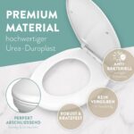BENKSTEIN® Toilettendeckel Oval mit Softclose & Quick-Release – Antibakteriell bis 150 kg – Bild 6
