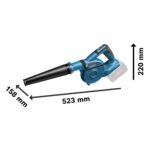 Bosch GBL 18V-120 Akku Gebläse – Professionelle Reinigung mit 270 km/h für Baustellen – Bild 3