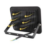da LIGHT 50W LED Strahler 6000K Kaltweiß – 4500lm Flutlicht IP65 für Aussen & Innen (4er Set) – Bild 4