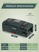 FOHERE Elektrischer Messerschärfer 5 in 1 – Diamant-Schleifmittel & Magnetische Spänesammlung – Bild 9